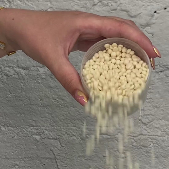 Melting hot wax video